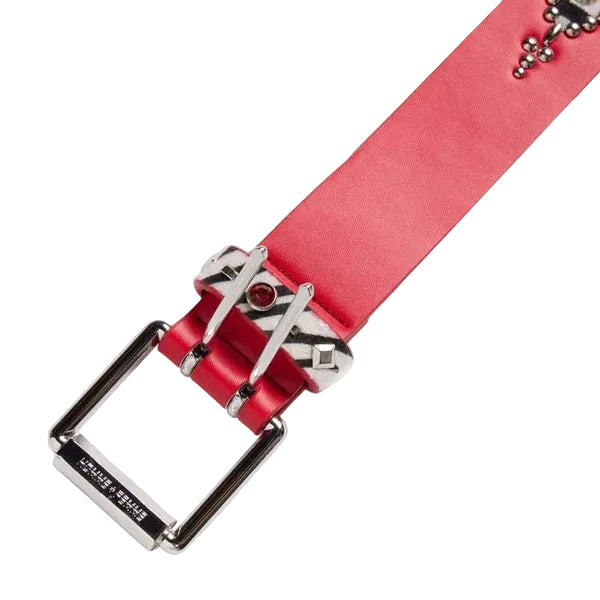 Passport Belt Red
