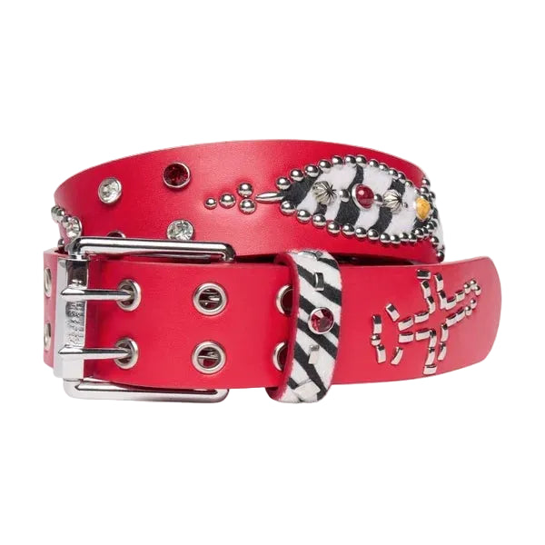 Passport Belt Red