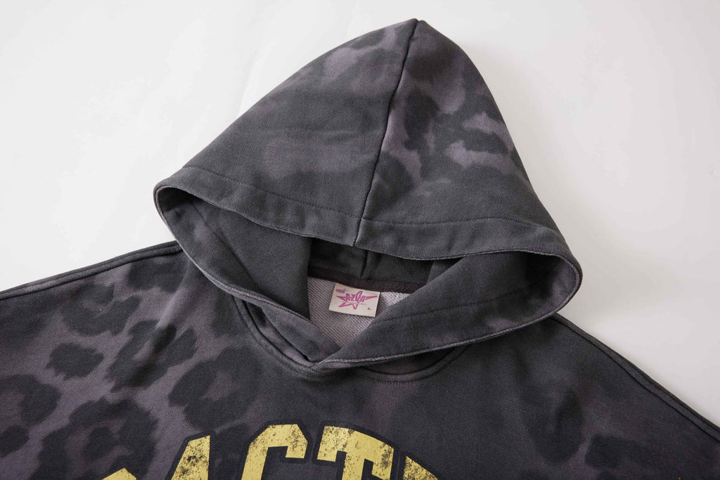 Faded Leopard Hoodie