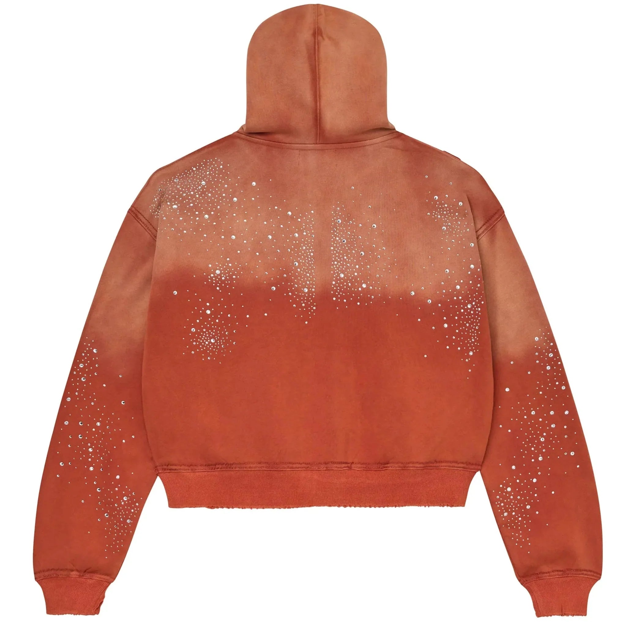 Classico Zip Up Hoodie Orange