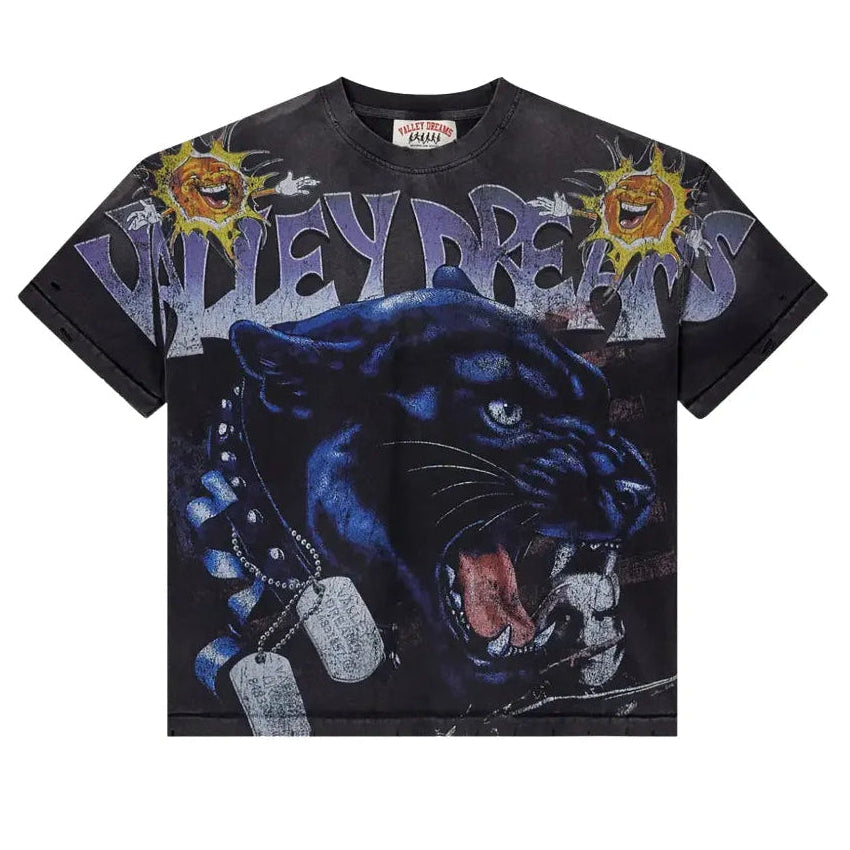 Vale Fury Panther T-Shirt Black