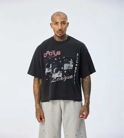 Big Leagues Tee Black