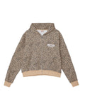Leopard Zip-Up Hoodie