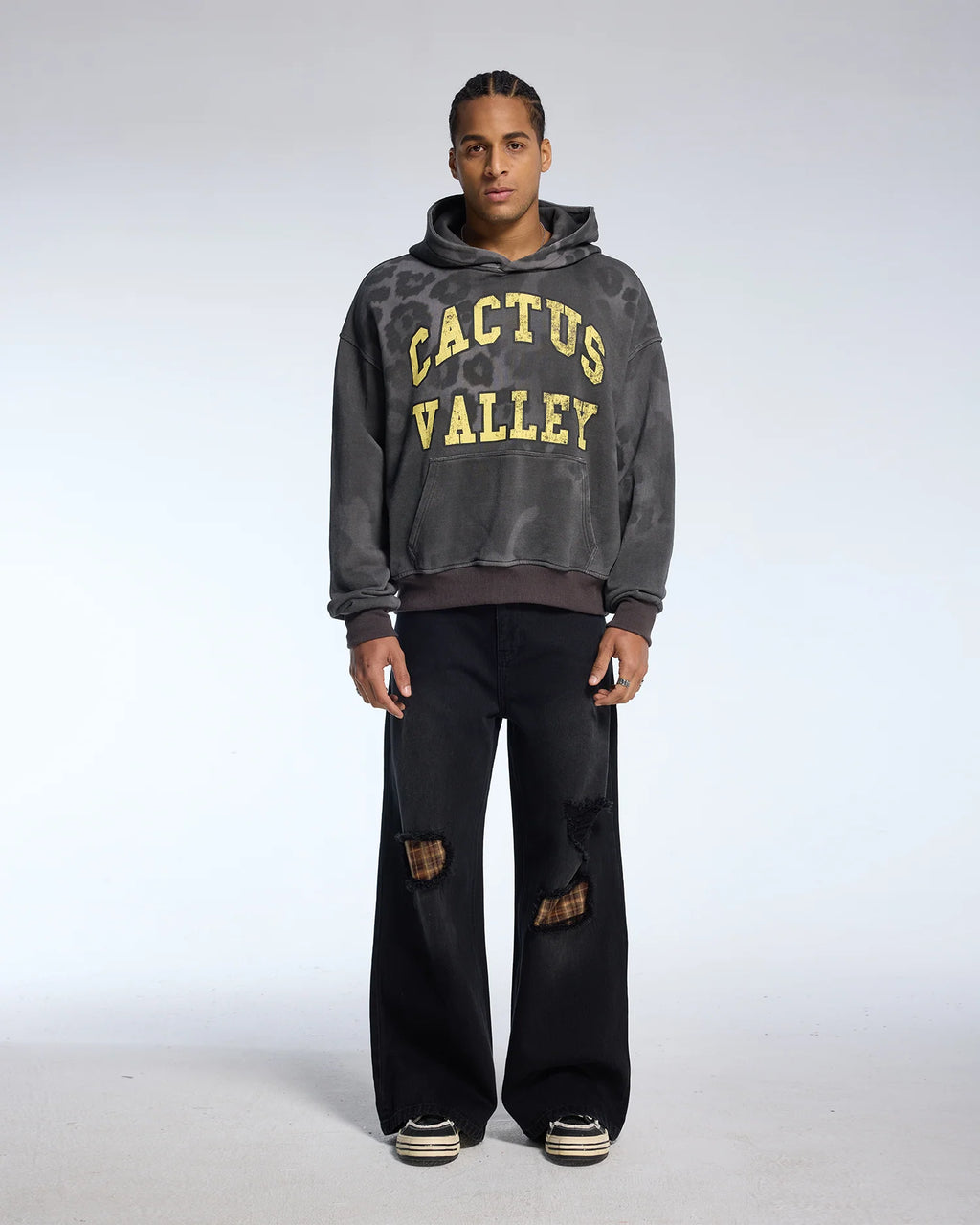 Faded Leopard Hoodie