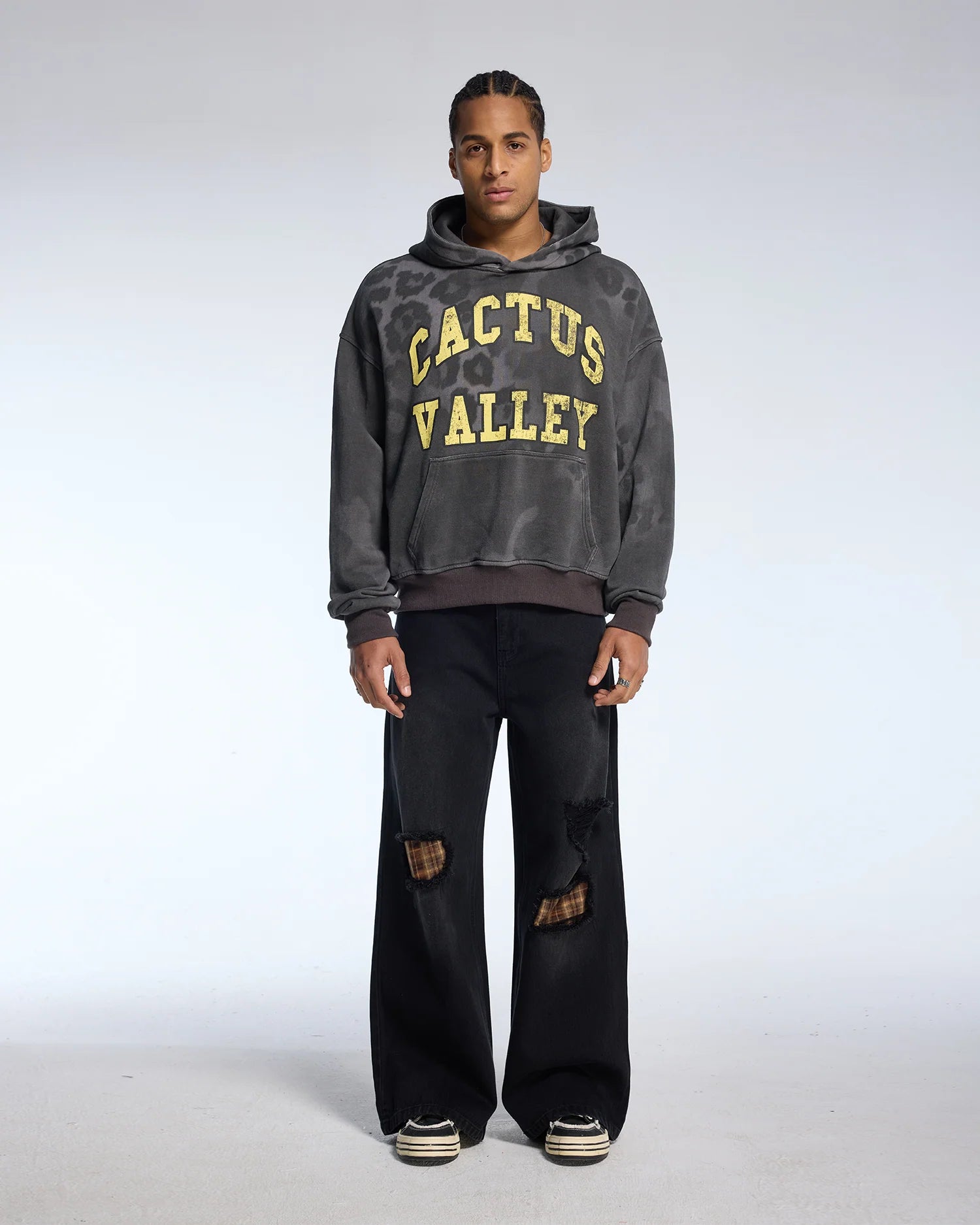 Faded Leopard Hoodie