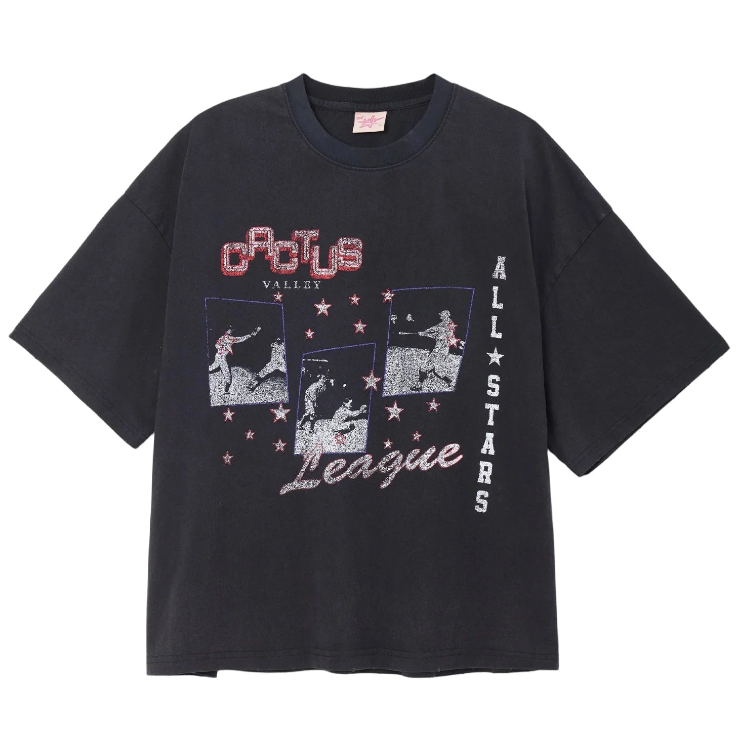 Big Leagues Tee Black