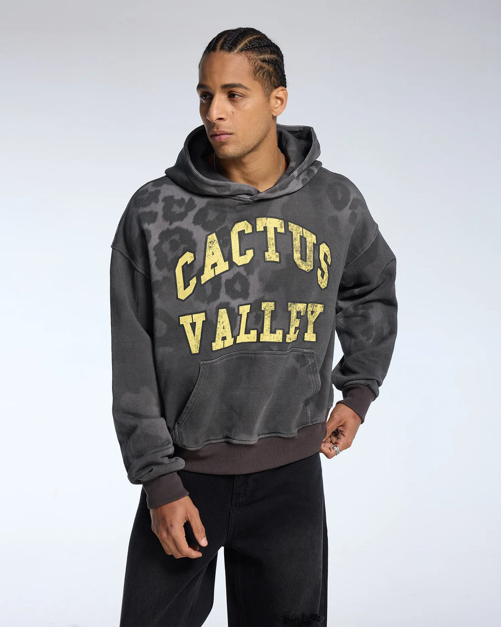 Faded Leopard Hoodie