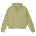 Crystal Cactus Zip-Up Hoodie Sage