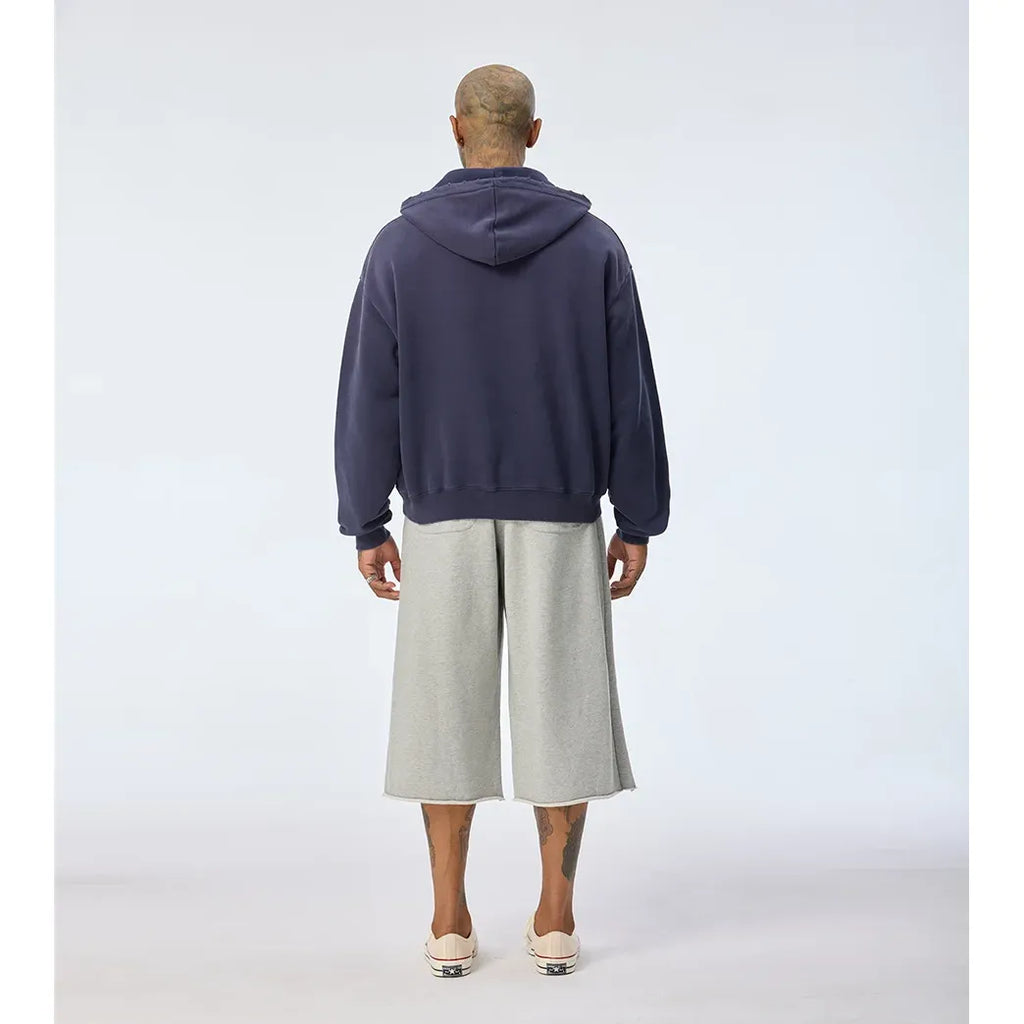 Shoelace Hoodie Navy