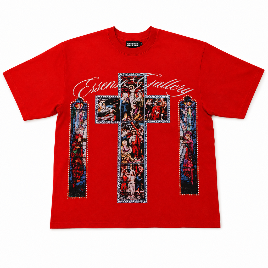 Sacred Glass Tee Red