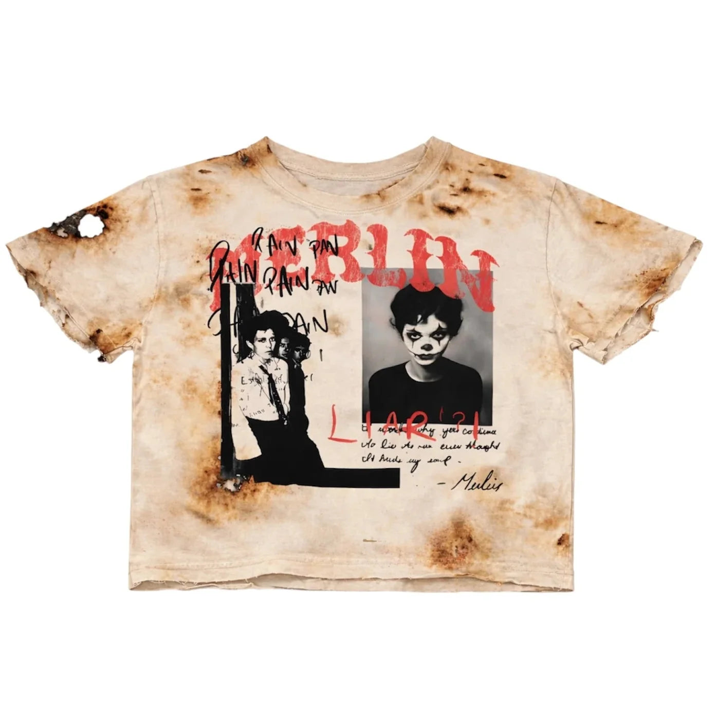Merlin's Father Burning Liar Tee