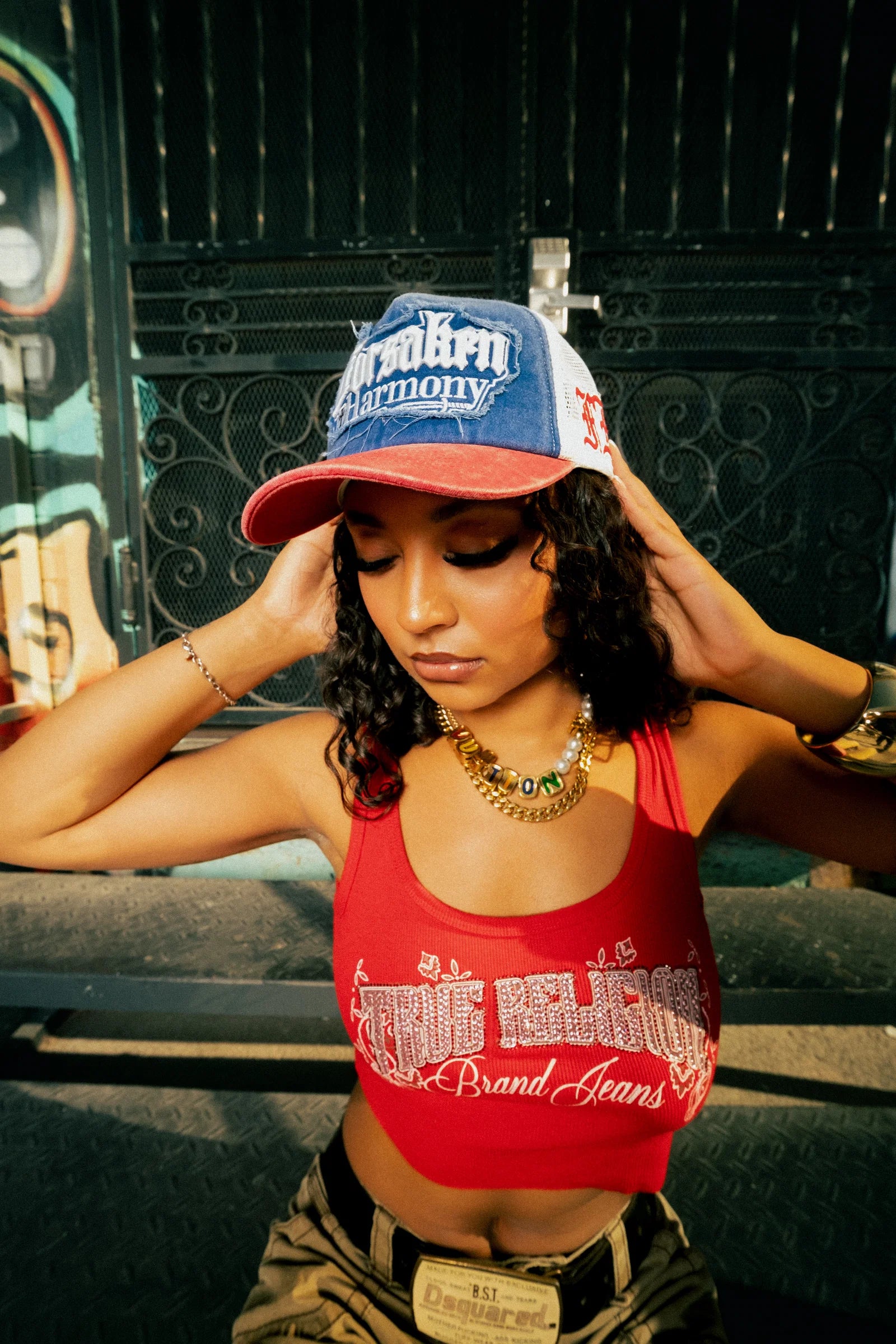 FH Red/Blue Trucker Hat