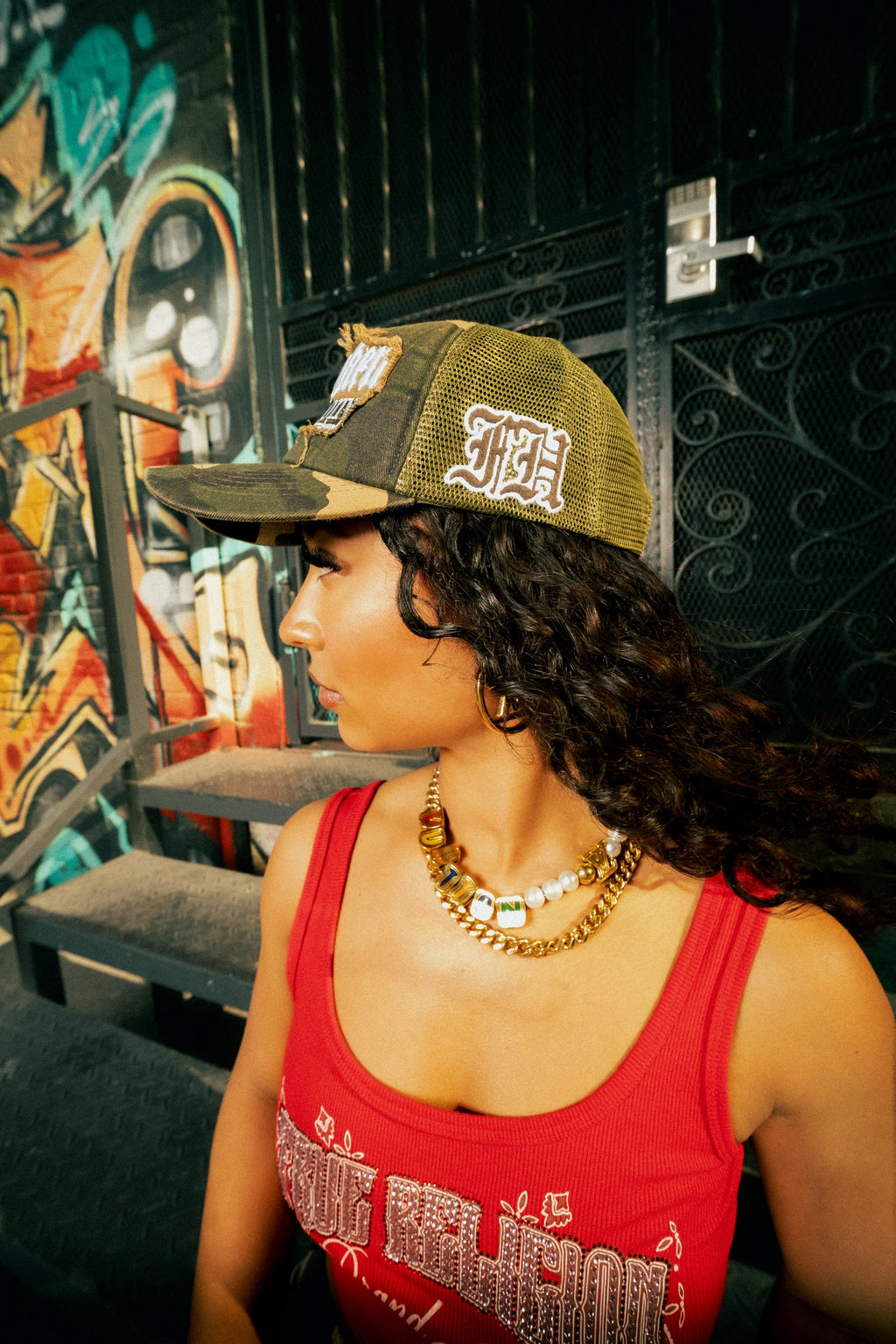FH Camo Trucker Hat