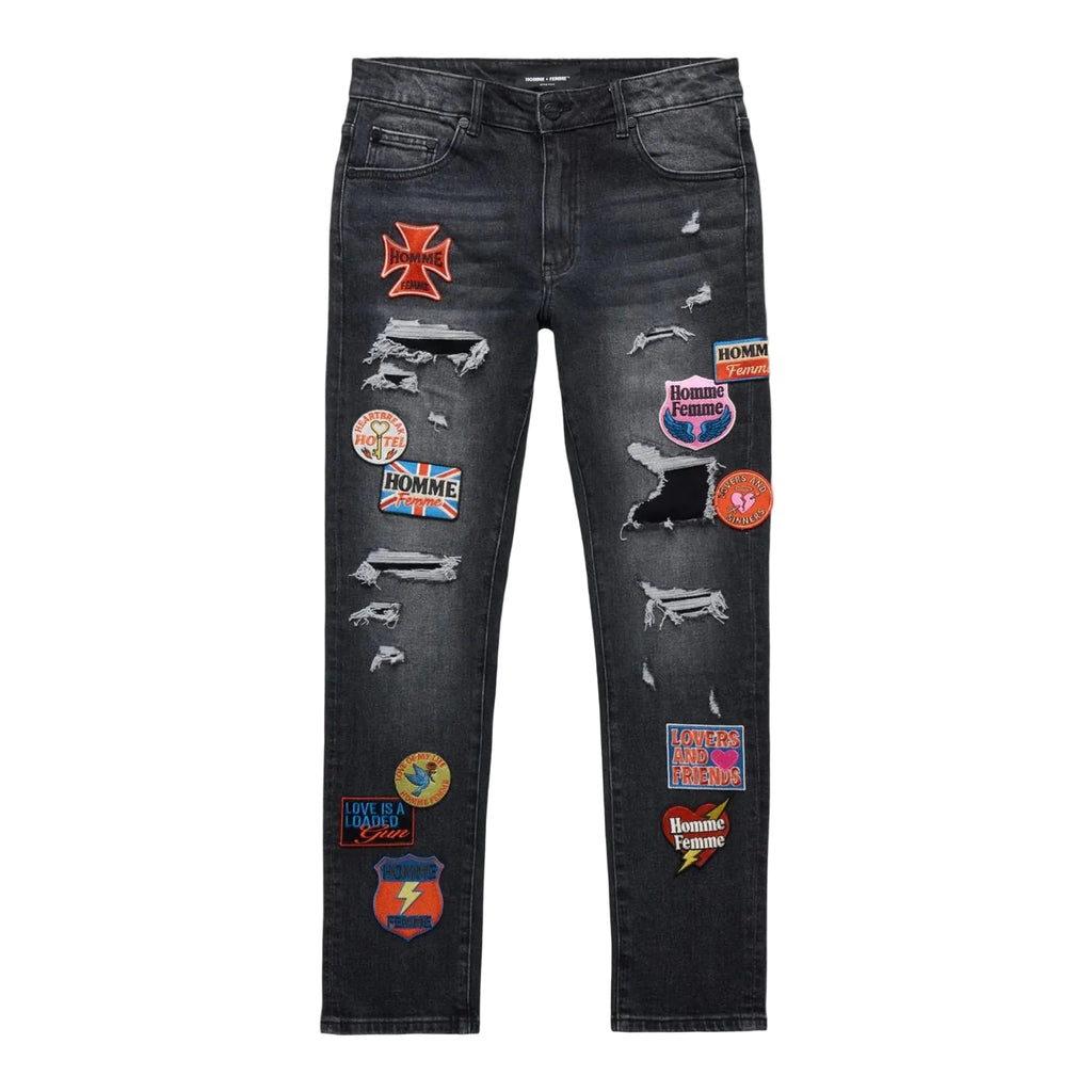 Heartbreak Denim Black