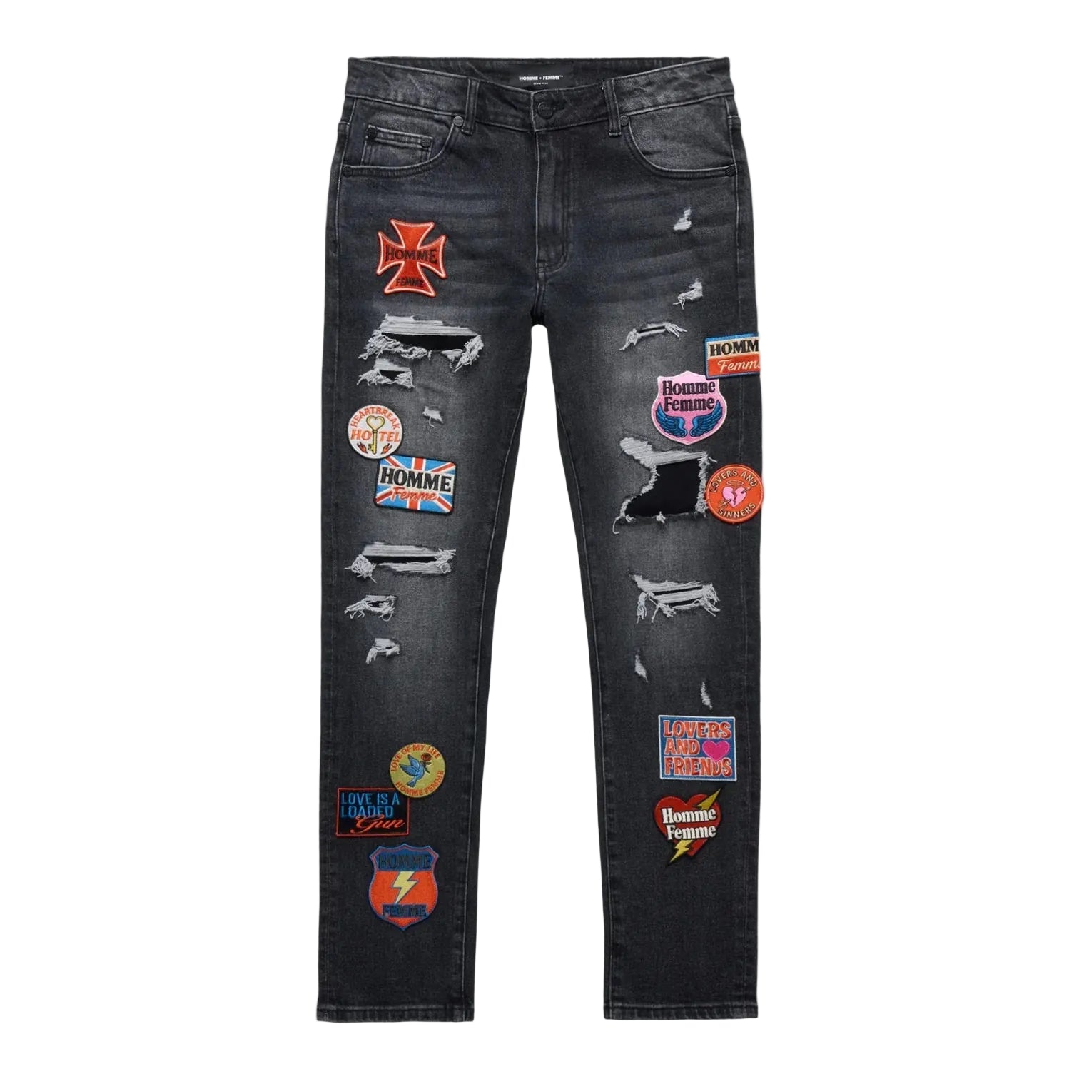 Heartbreak Denim Black
