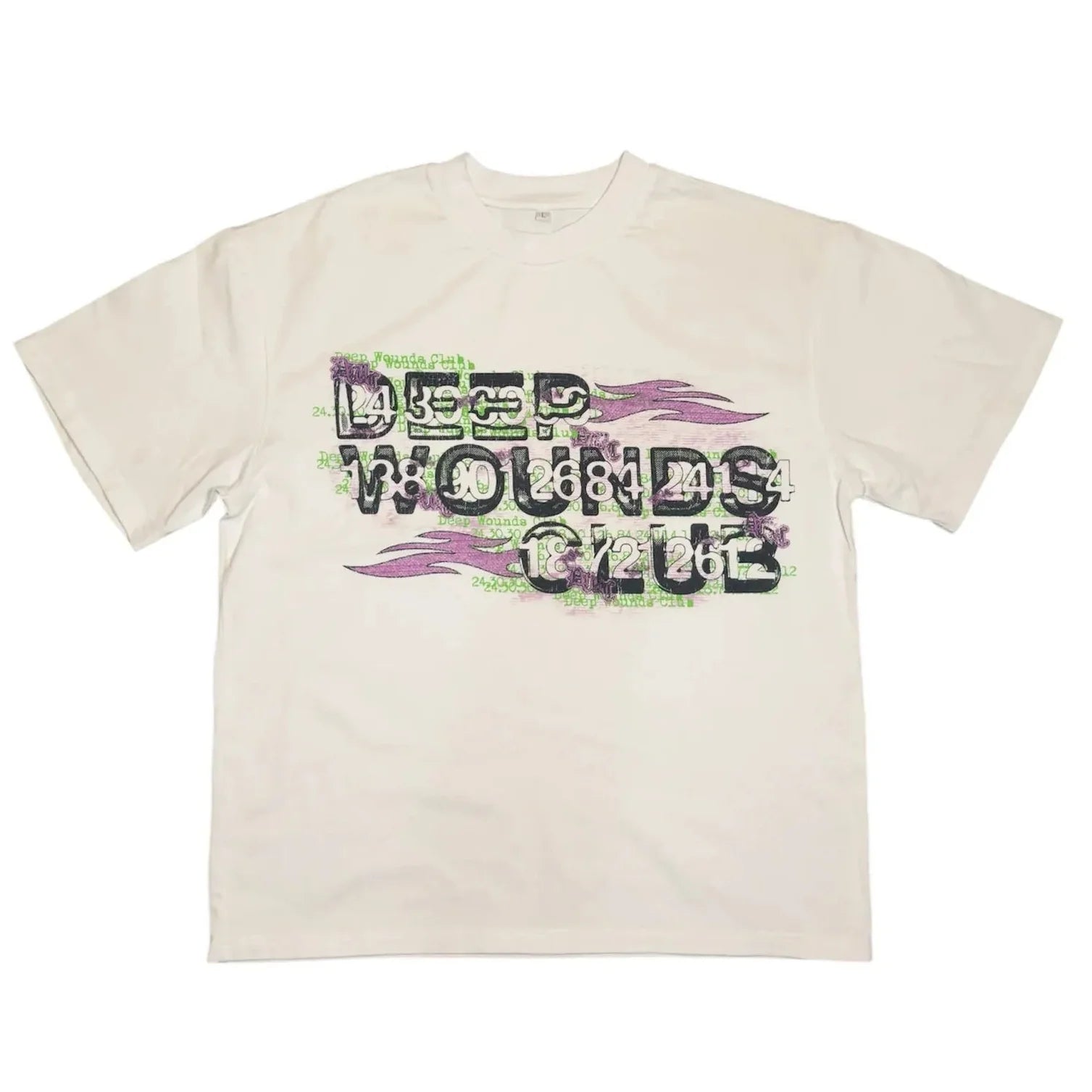 Deep Wounds Club Gematria T-Shirt White