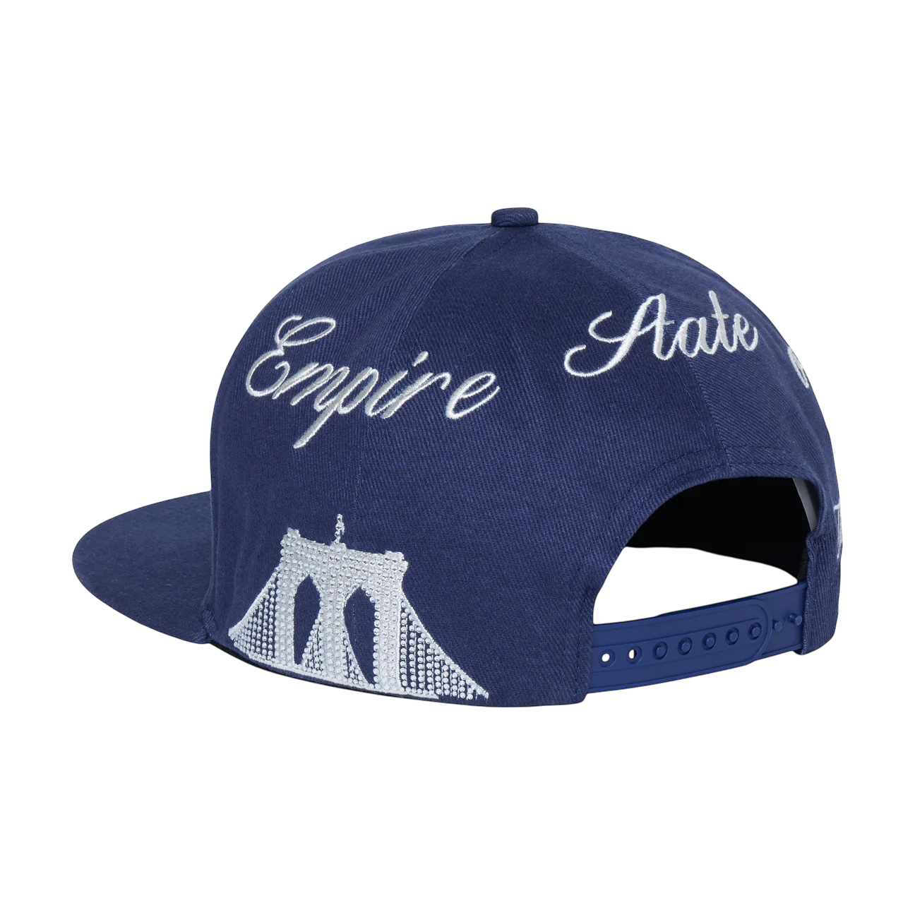 NYC Gemstone Snapback Hat Navy