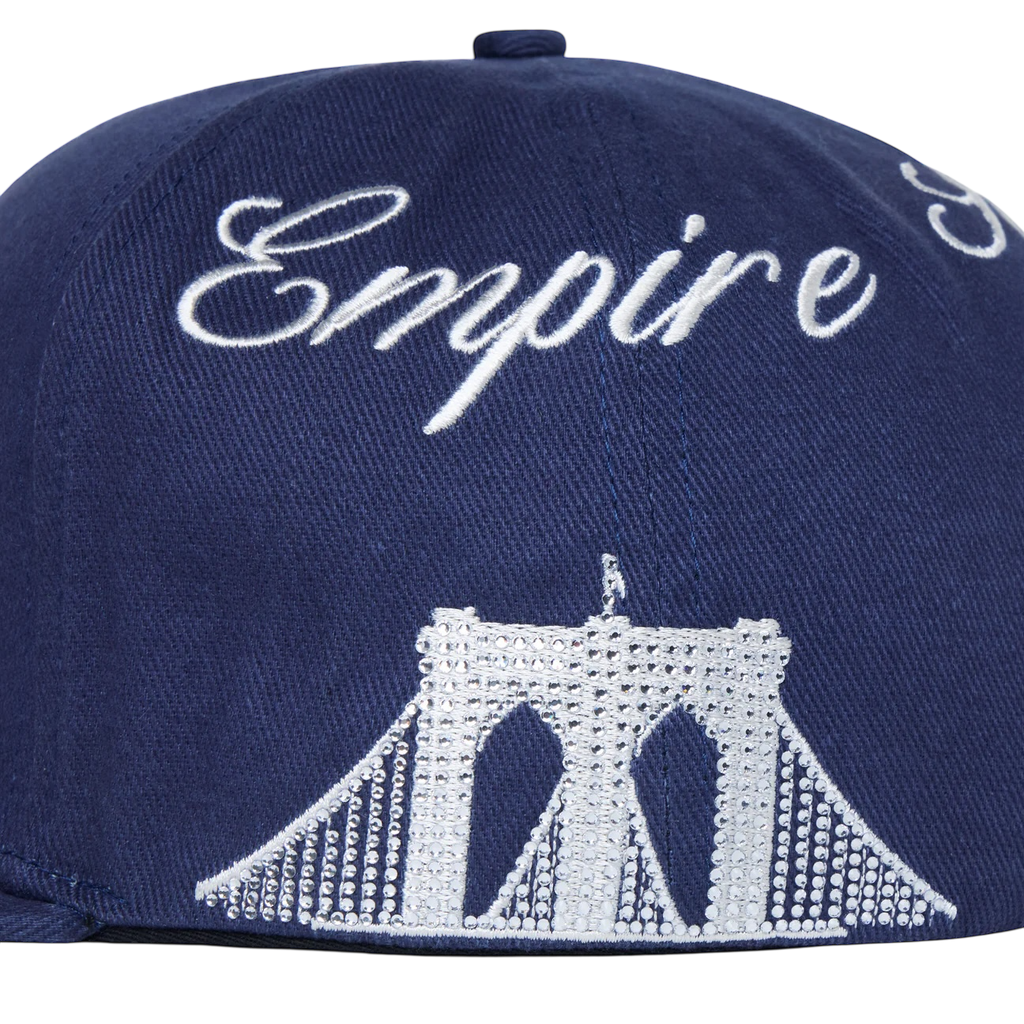 NYC Gemstone Snapback Hat Navy