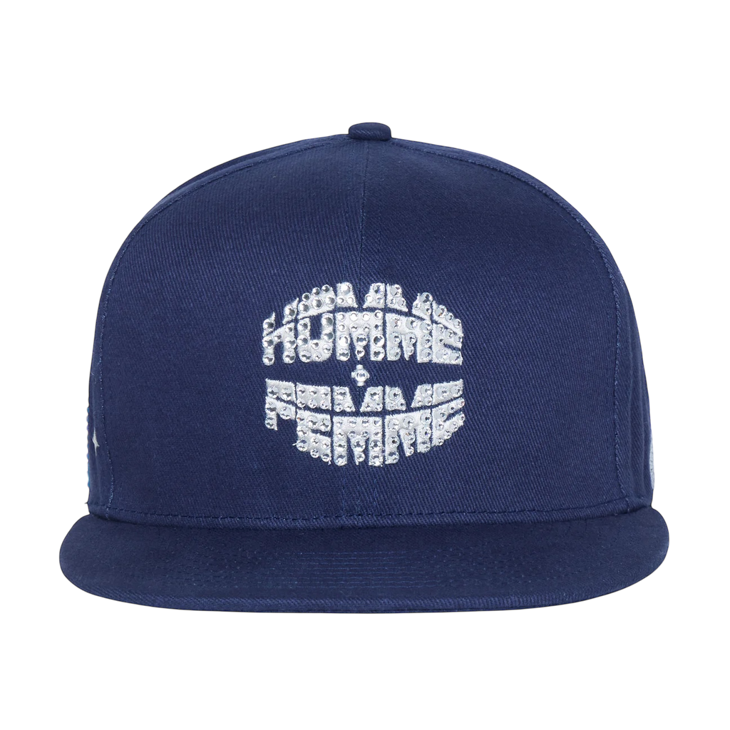 NYC Gemstone Snapback Hat Navy