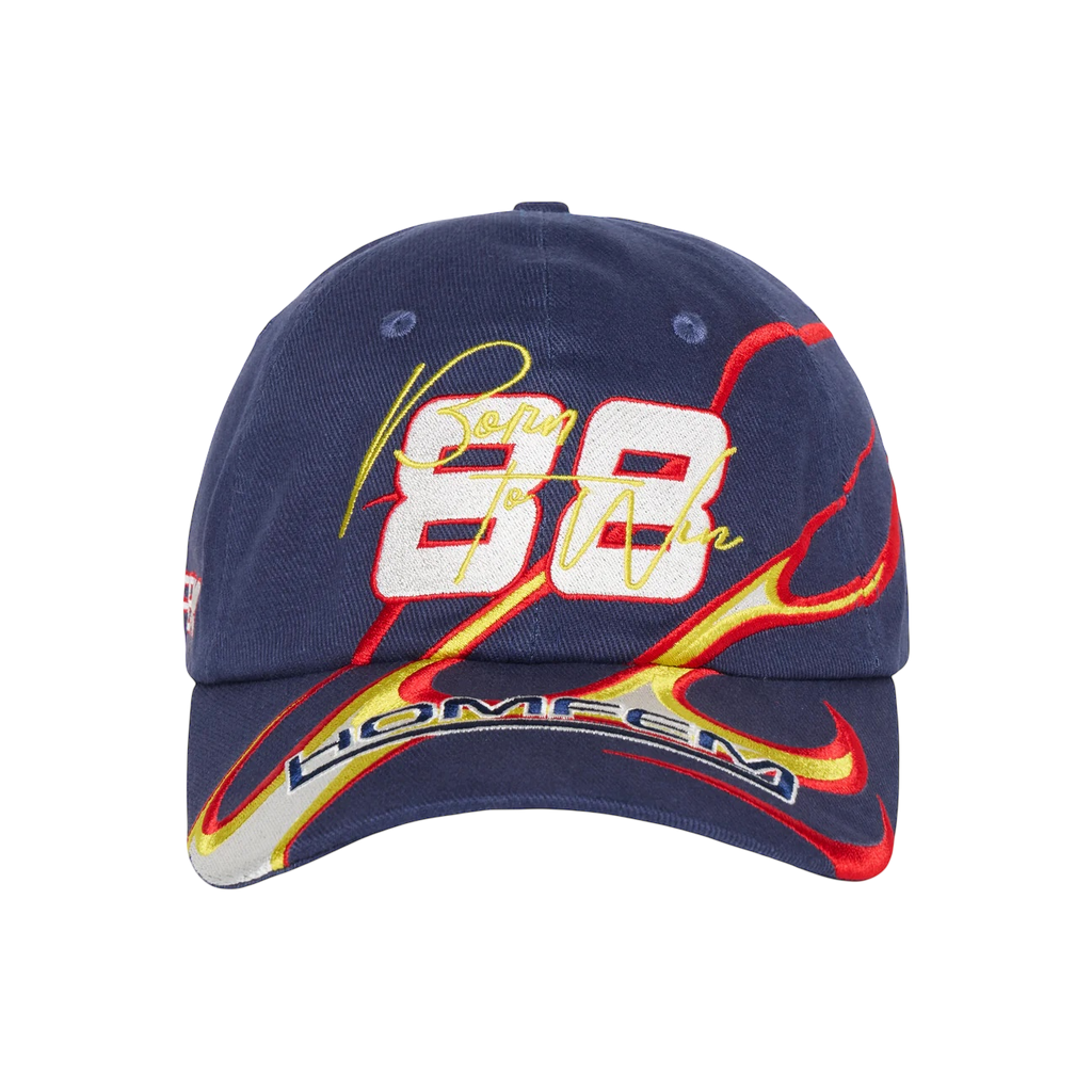 Born To Win Hat Navy Blue