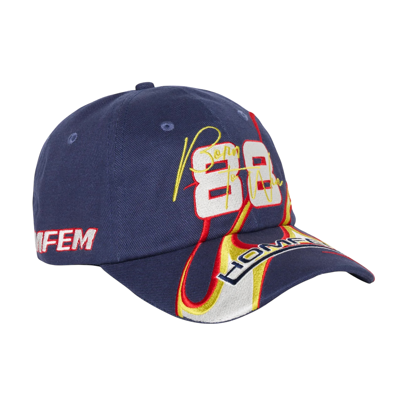 Born To Win Hat Navy Blue