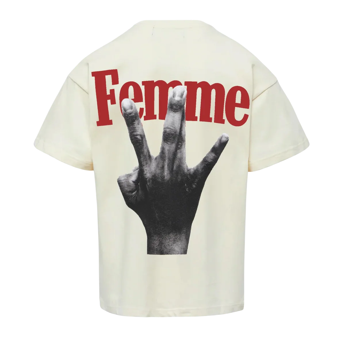 Homme Femme Twisted Fingers Cream with Red