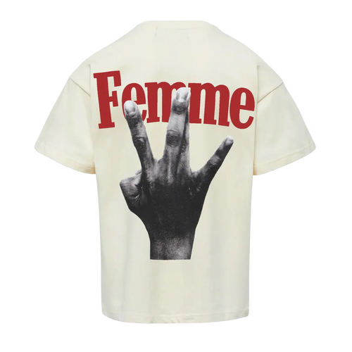 Homme Femme Twisted Fingers Cream with Red