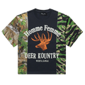 Deer Camo Split Tee