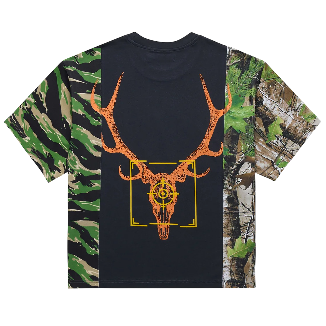 Deer Camo Split Tee