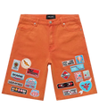 Road Trip Shorts - Orange