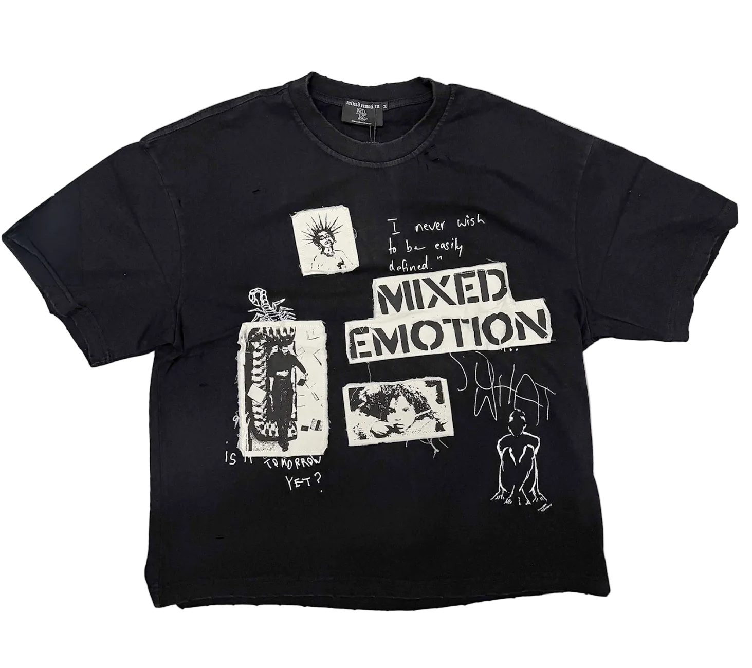 Stamped Tee Black
