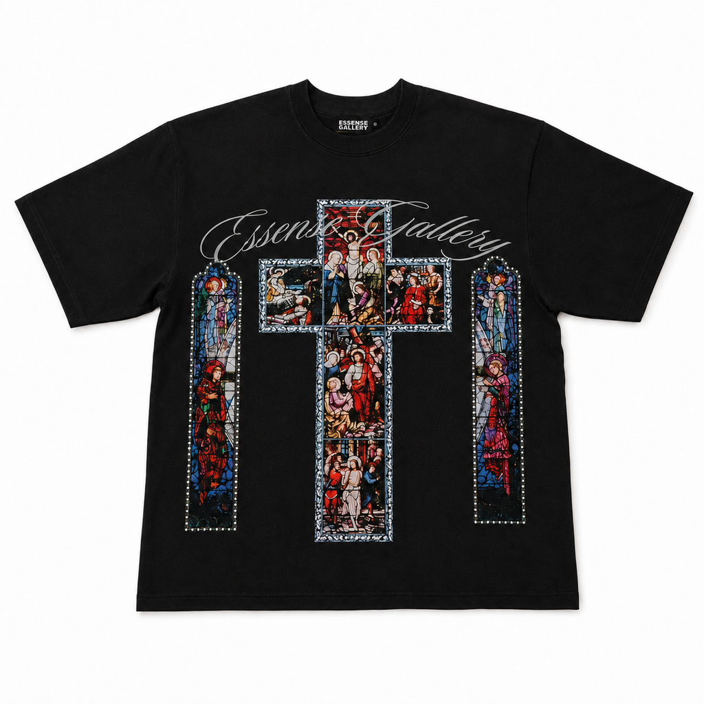 Sacred Glass Tee Black