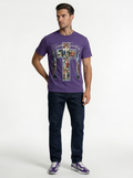 Sacred Cross T-Shirt - Purple