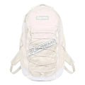 3D Logo Backpack White