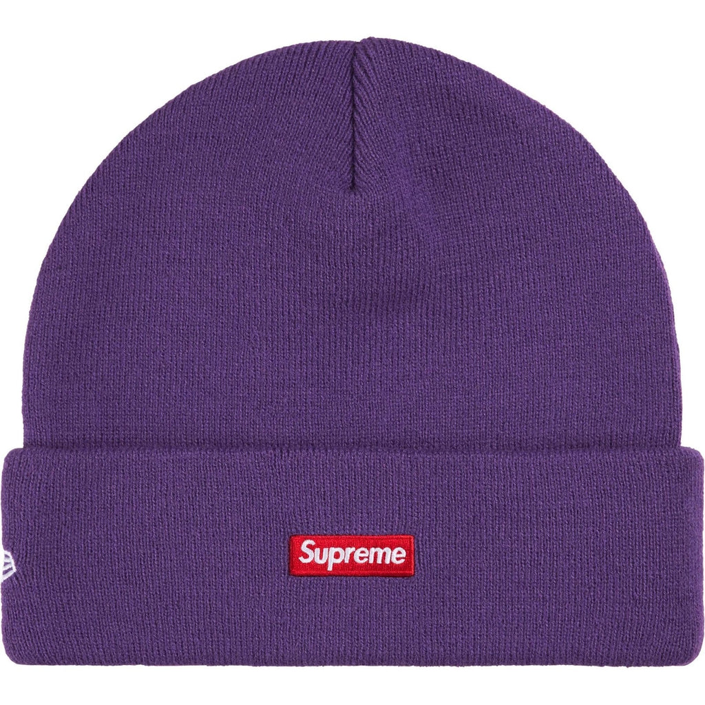 Supreme New Era Devil S Logo Beanie Purple