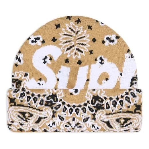 Bandana Beanie Tan