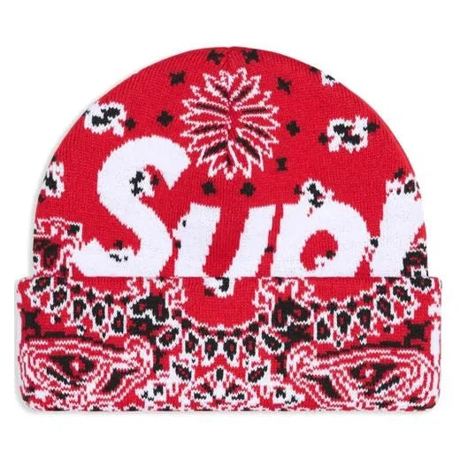 Bandana Beanie Red