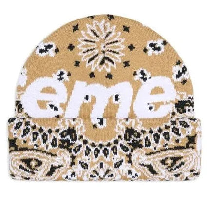 Bandana Beanie Tan