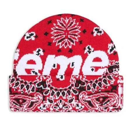 Bandana Beanie Red