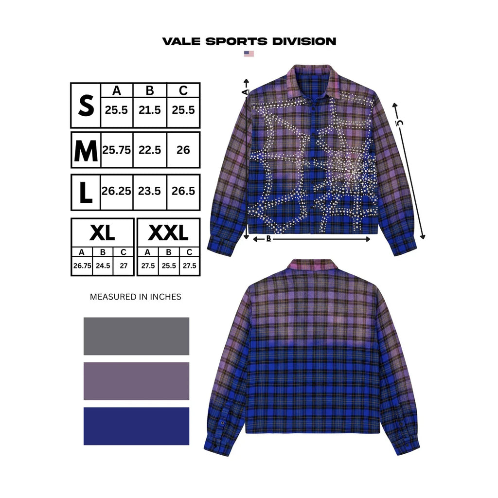 Forever Blue Inferno Flannel